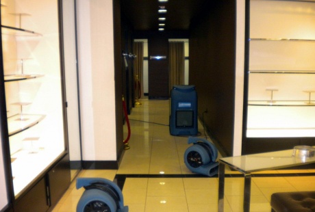 TERS Building Restoration Drying Equipment Restores Retail Stores to Improve Air Quality TERS Building Restoration Drying Equipment Restores Retail Stores to Improve Air Quality