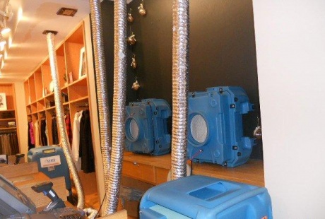 TERS Building Restoration Drying Equipment Restores Retail Stores to Improve Air Quality TERS Building Restoration Drying Equipment Restores Retail Stores to Improve Air Quality